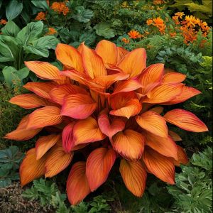 Хоста Солнечный Нектар купить по цене от 605р. в интернет-магазине «Посадика» с доставкой почтой в в Боре и по всей России – [изображение №1].